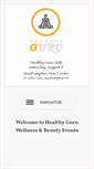 Mobile Screenshot of healthyguru.com